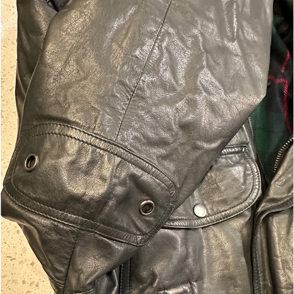 Vintage Don Nash Limited leather bomber jacket! Sz 40 - Picture 10 of 16